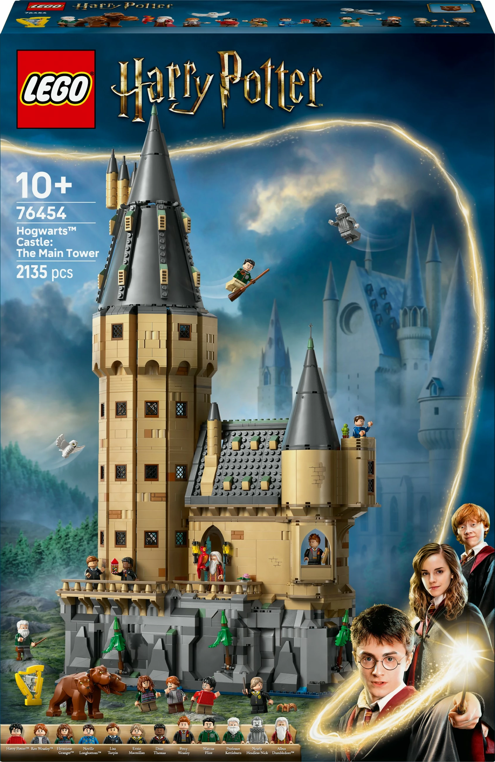 Set ndërtimi LEGO Harry Potter 76454, Kulla kryesore, 2135 pjesë, multikolor