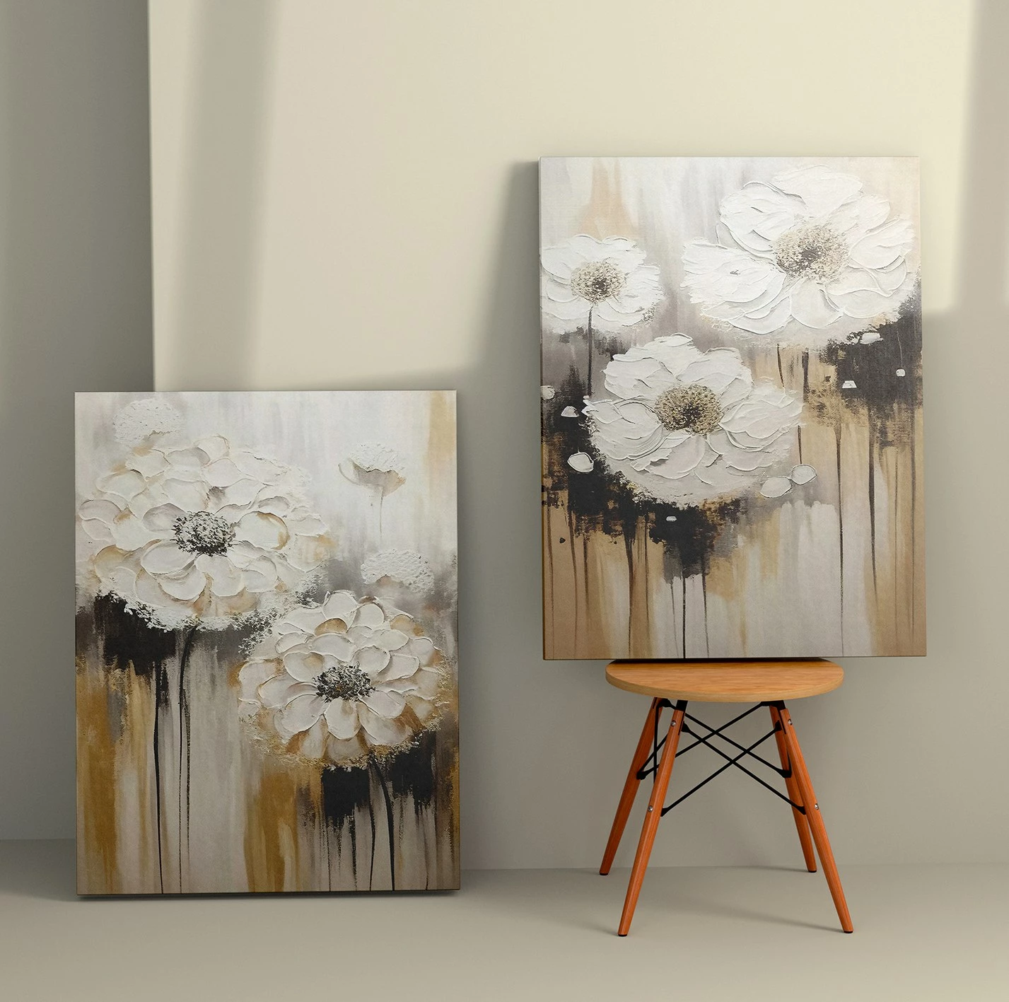 Pikturë dekorative në kanavacë (2 copë), Wallity, 2KNV4239, 50x70cm