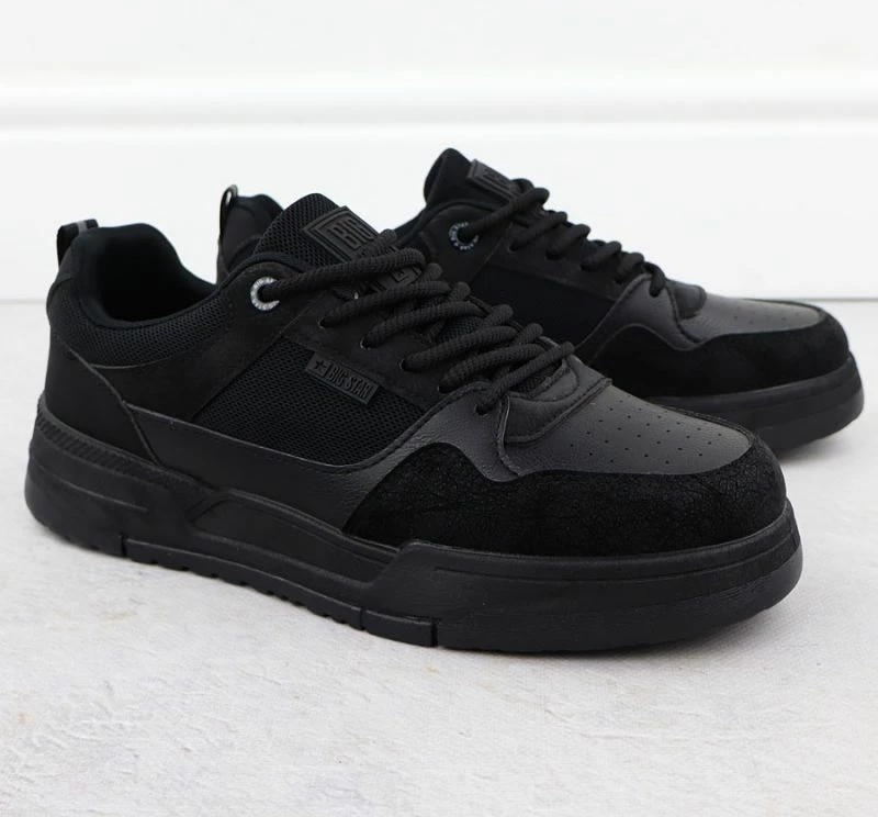 Këpucë për meshkuj Big Star, të zeza