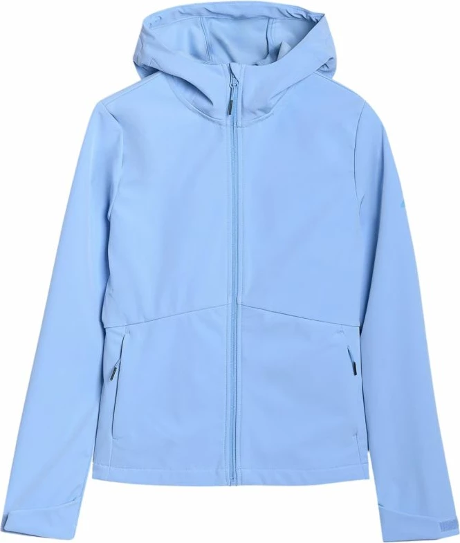Jakne softshell 4F femra, blu [Madhësia: M]