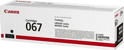 Toner Canon 067, 1350 faqe, E zezë, 1 copë