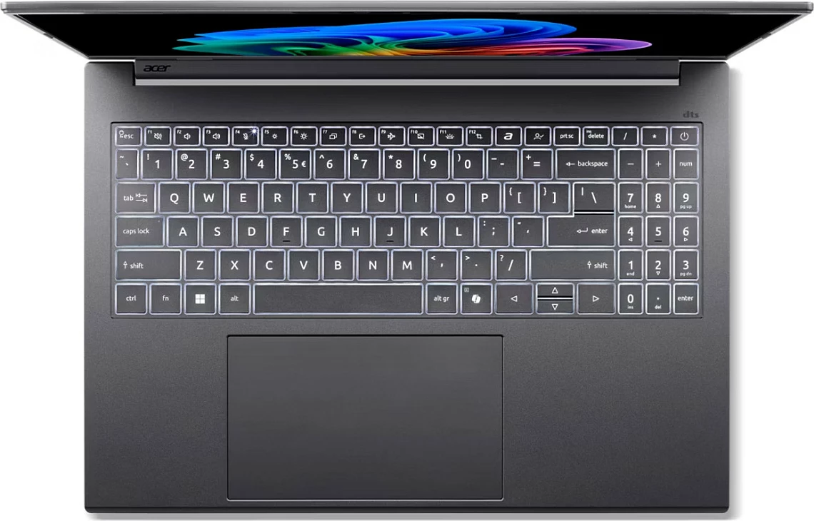 Laptop Acer Aspire 16 AI OLED A16-52M-75LW, 16" WUXGA+ OLED, Core Ultra 7 258V, 32GB RAM, 1TB SSD, Windows 11