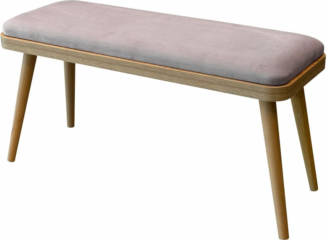 Set tavoline me karrige për ngrënie, zgjatshme, 6 pjesë, Skye Decor, Vina Mini 06 0701, ngjyrë lis, Soho Grey