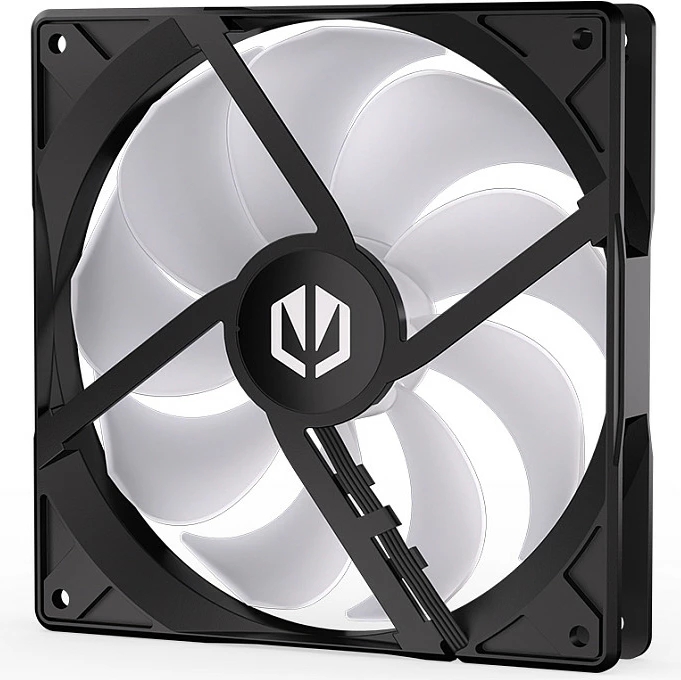 Ventilator për kasë Endorfy Stratus 140, 140mm, ARGB, i zi