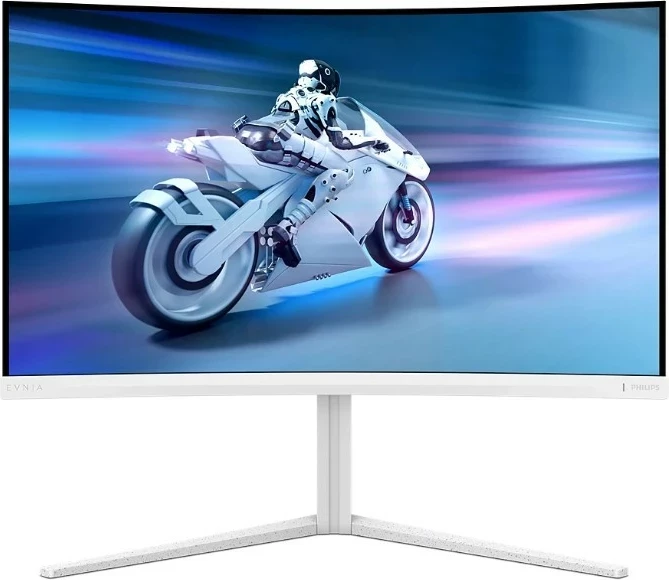 Monitor Philips M2C5501 27 inç, VA, QHD, 240 Hz, i lakuar, Adaptive Sync, bardhë