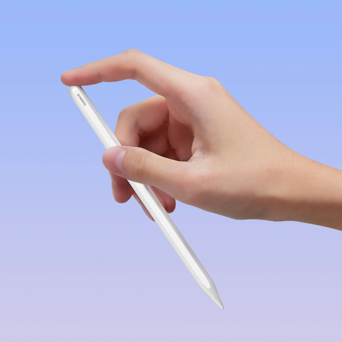 Stylus Baseus Smooth Writing 2 Overseas Edition për iPad, majë e zëvendësueshme, LED, i bardhë