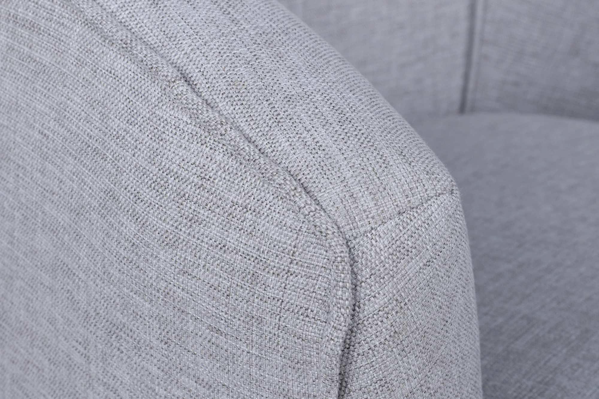 Karrige Wing Atelier del Sofa, Piccoli (Bony), lino, ngjyrë gri e çelët