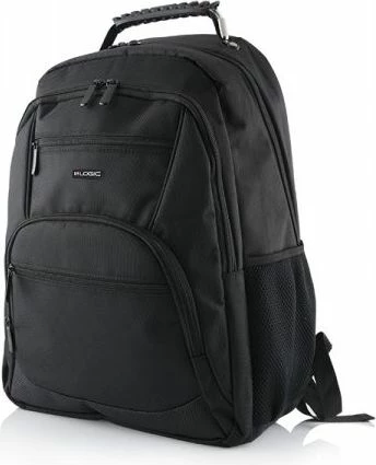 Çantë shpine për laptop LOGIC Easy 2 PLE-LC-EASY2-15 16\", najlon, 2 ndarje, e zezë