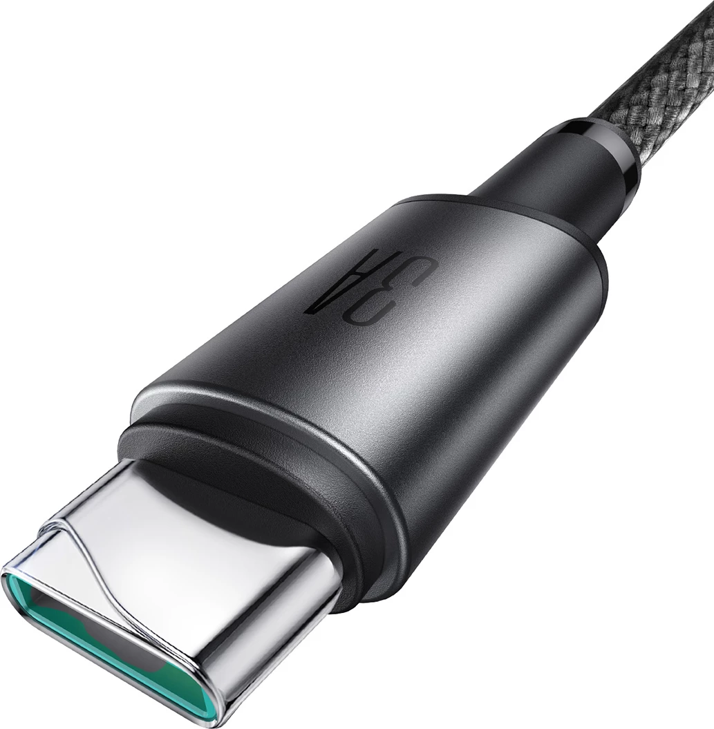 Kabllo Joyroom S-A50 Unlimited Series, USB-A në USB-C, 1.2m, 3A, me organizues magnetik, Gri