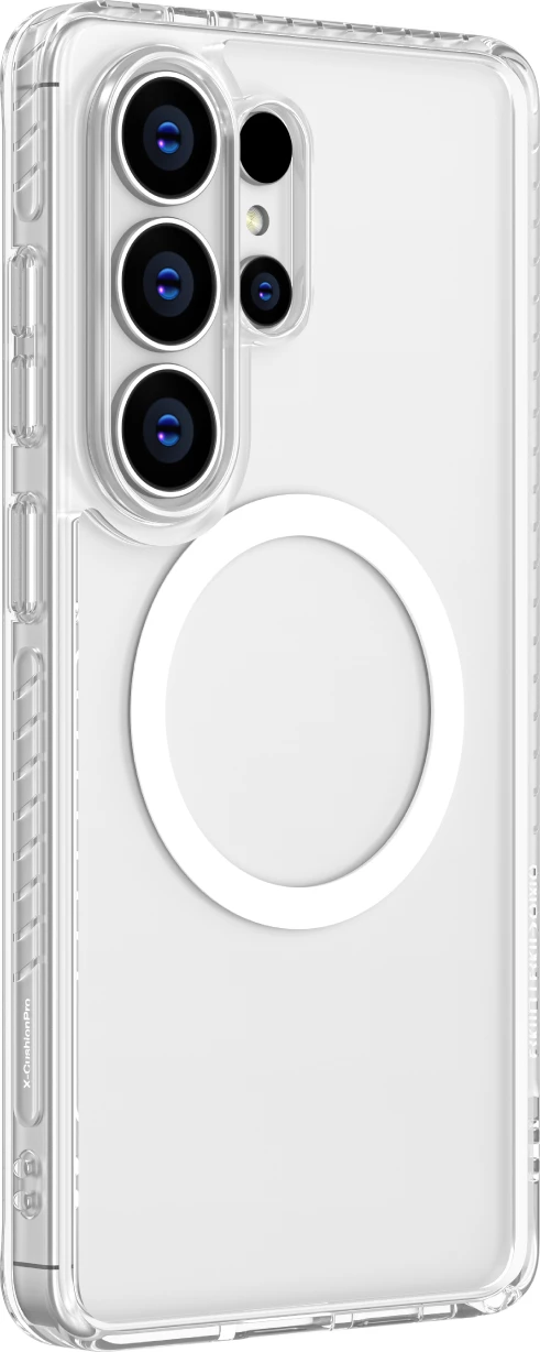 Mbështjellës AmazingThing Titan Pro për Samsung Galaxy S26 Ultra, MagSafe kompatibil, mbrojtje rënie 3.7 m, CameraGuard, transparent