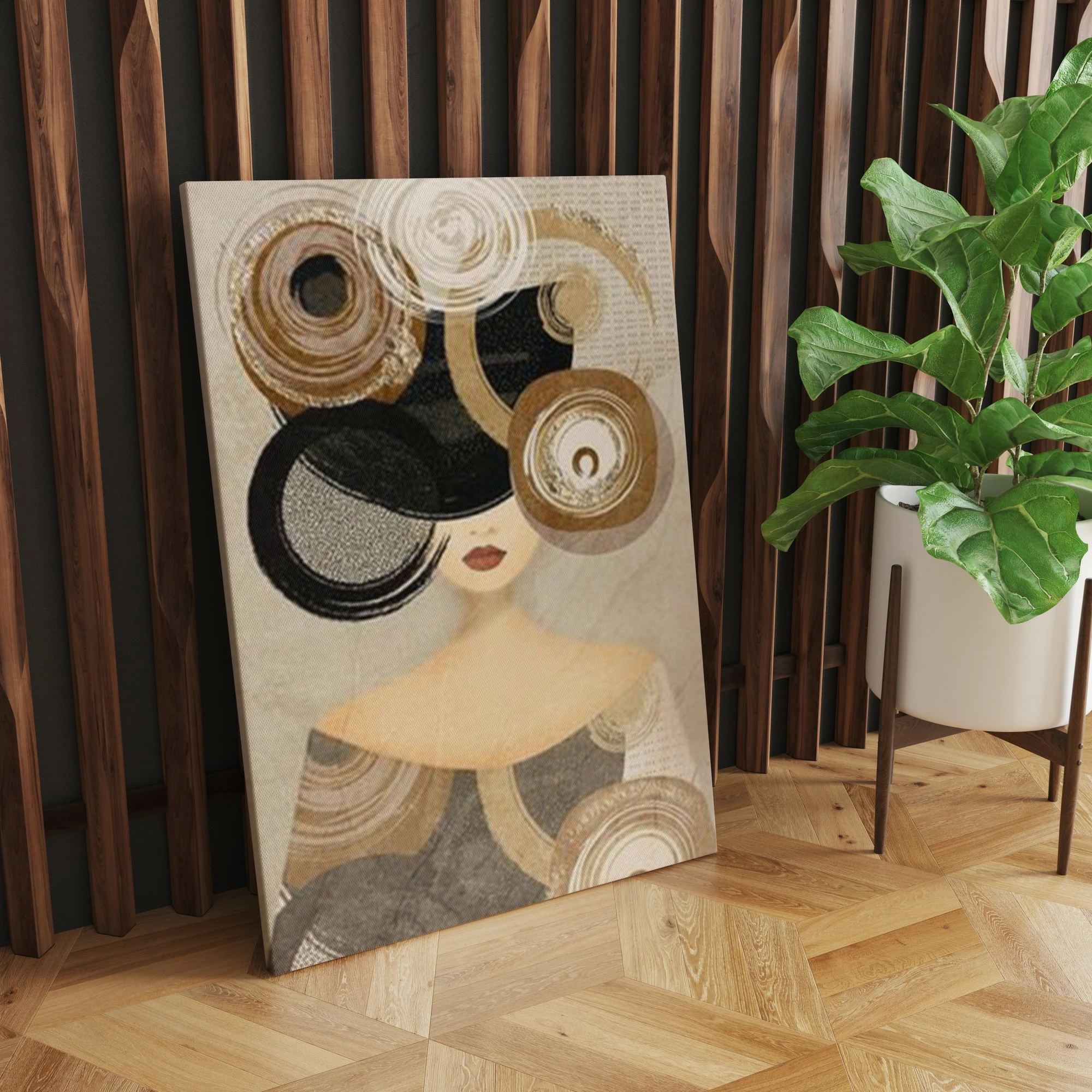 Pikturë dekorative në kanavacë, shumëngjyrëshe, Wallity, ASR_CNV25-45, 50x70cm