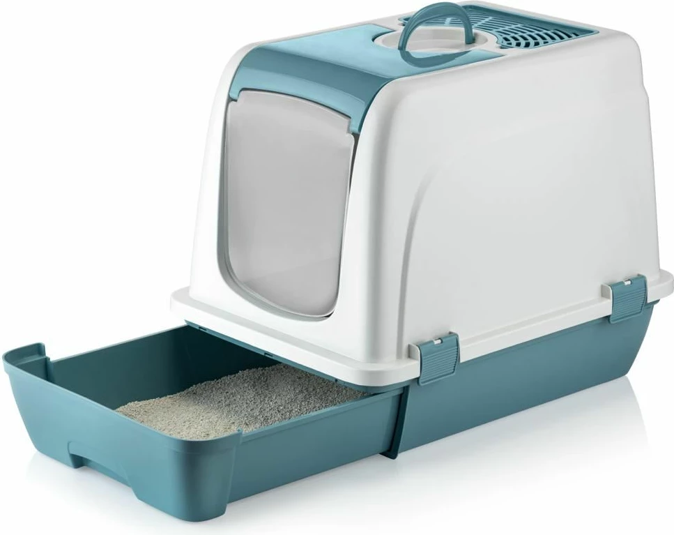 Kutia për rërë mace, pastel blu, Paws & Whiskers, 5115-07