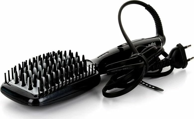 Brushë drejtimi flokësh BaByliss Liss Brush 3D HSB101E, jonizuese, 200°C, e zezë