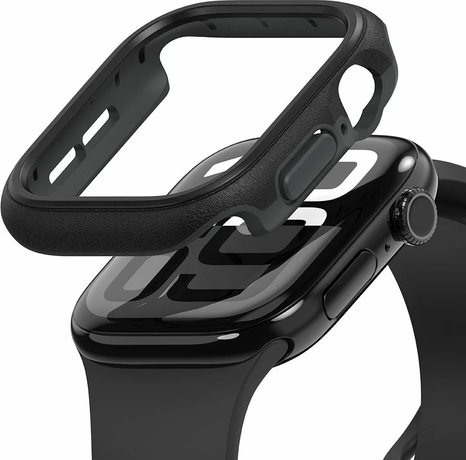 Mbështjellës Ringke Onyx për Apple Watch 10, 46mm, Zi