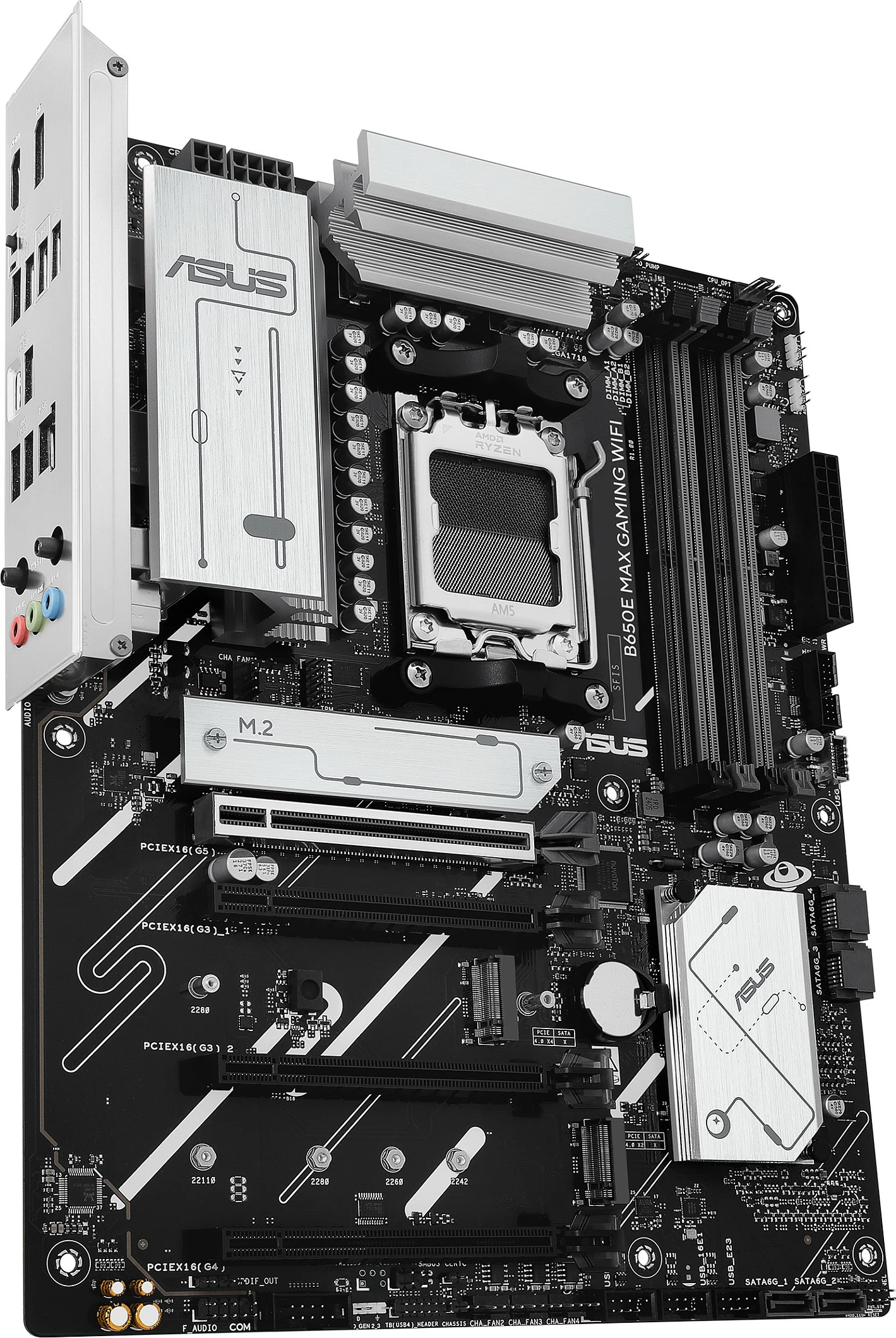 Pllakë amë ASUS B650E MAX GAMING WIFI, Socket AM5, DDR5, 256 GB, e zezë