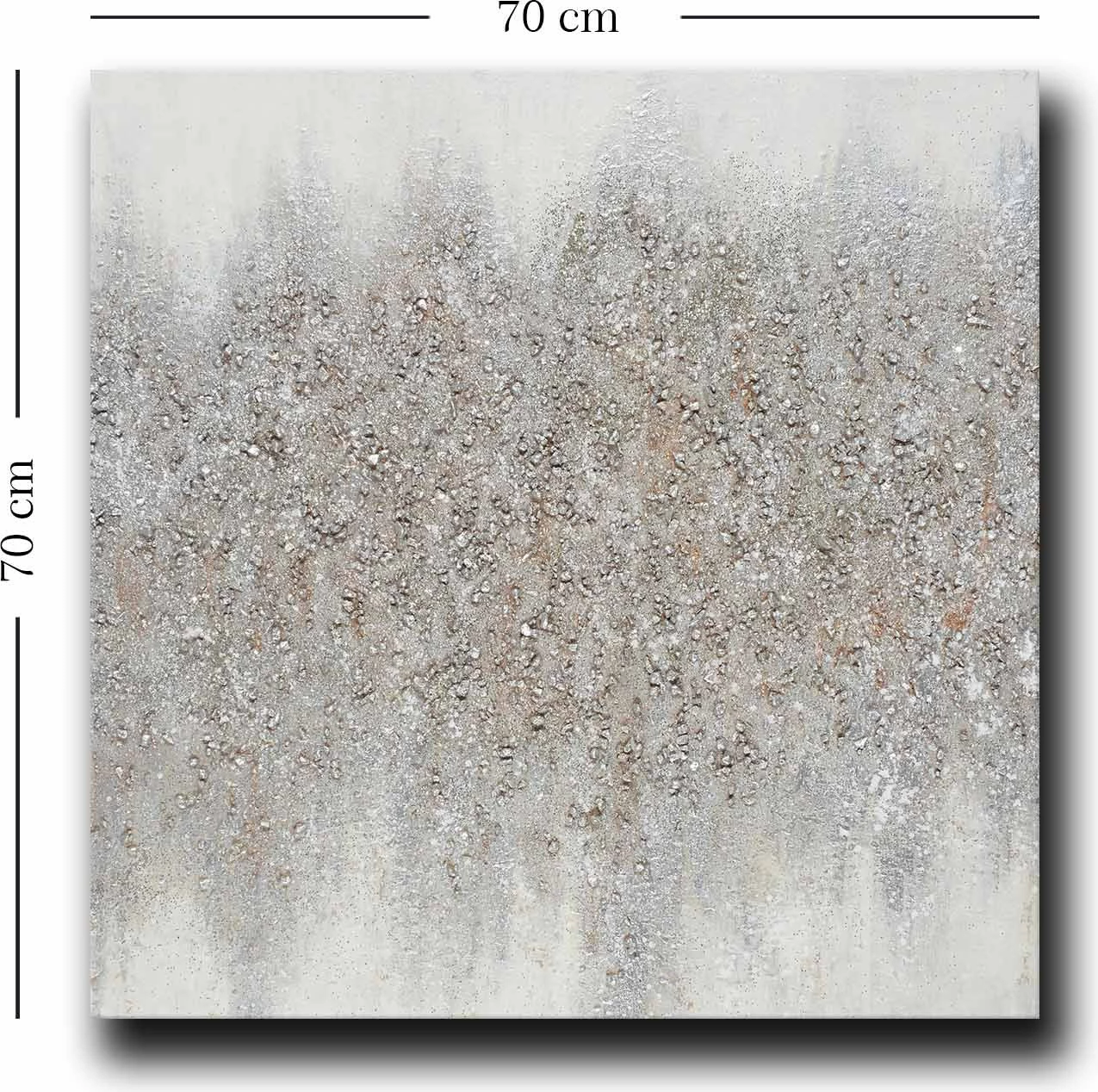 Pikturë dekorative në kanavacë, shumëngjyrëshe, Wallity 7070GSC-006, 70x70cm
