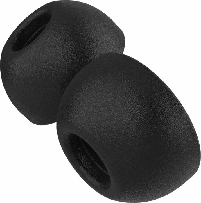 Maja sfungjeri Fixed Plugs Pro për Apple AirPods Pro/Pro 2, madhësia M, e zezë, 2 sete