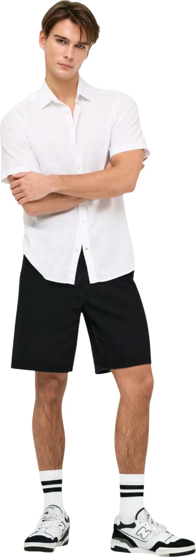 Shorce për meshkuj Only & Sons ONSFADE 9087, të zeza [Madhësia: XS]