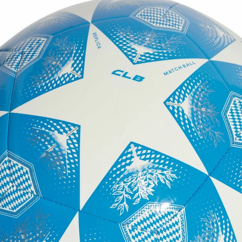 Top futbolli adidas, i bardhë dhe blu [Madhësia: 3]