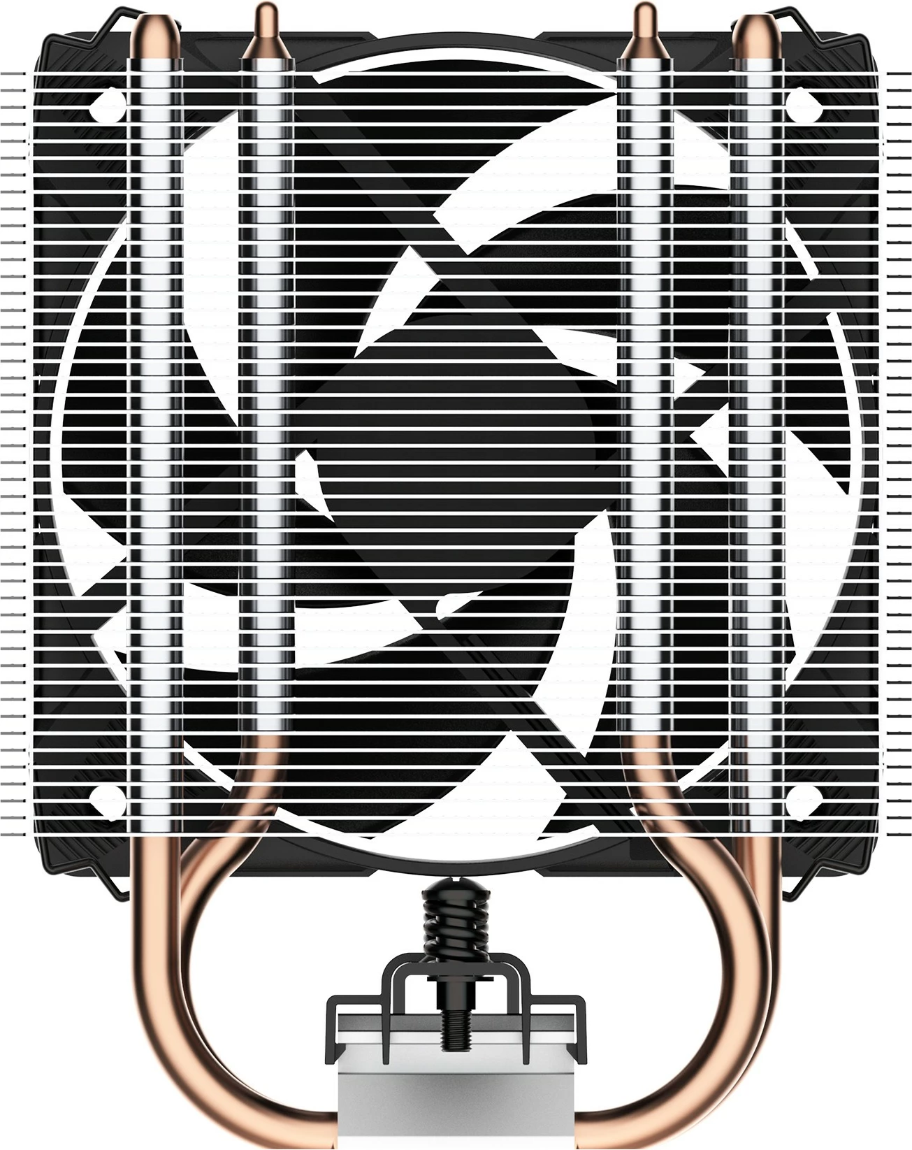 Ftohës ajri ARCTIC Freezer 8A, për procesor, 2 ventilatorë 10 cm, alumini, i zi