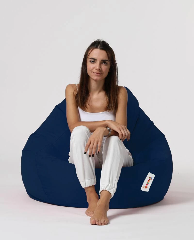 Qese për ulje XXL për kopsht, ngjyrë e kaltër e errët, Atelier del Sofa