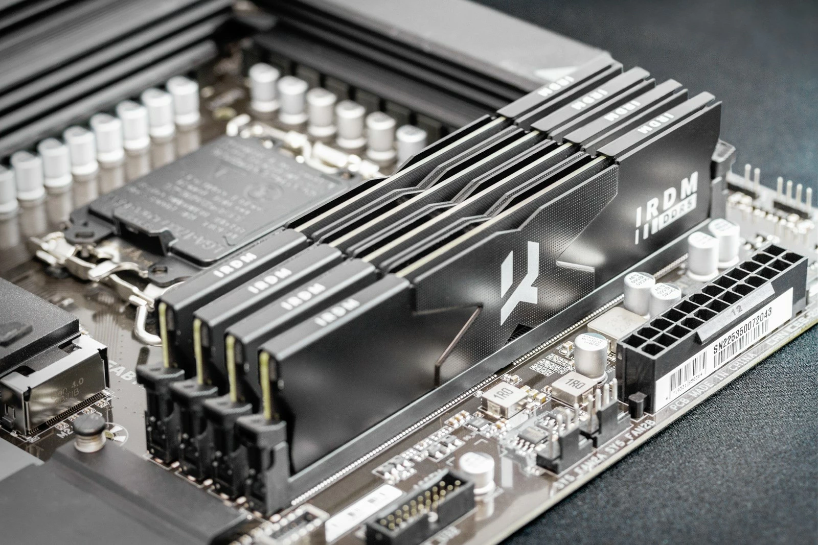 RAM memorje Goodram IRDM DDR5, 32 GB (2x16 GB), IR-5600D564L36S/32GDC, me heatsink, e zezë