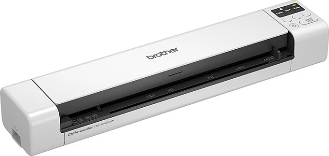 Skaner portativ Brother DSmobile DS-940DW, duplex, Wi‑Fi, A4, bardhë/gri