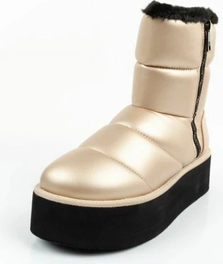 Çizme bore për femra Karl Lagerfeld, të arta