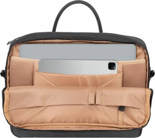 çantë laptopi RIVACASE ECO 8134 15.6\", RPET, rezistente ndaj ujit, e zezë