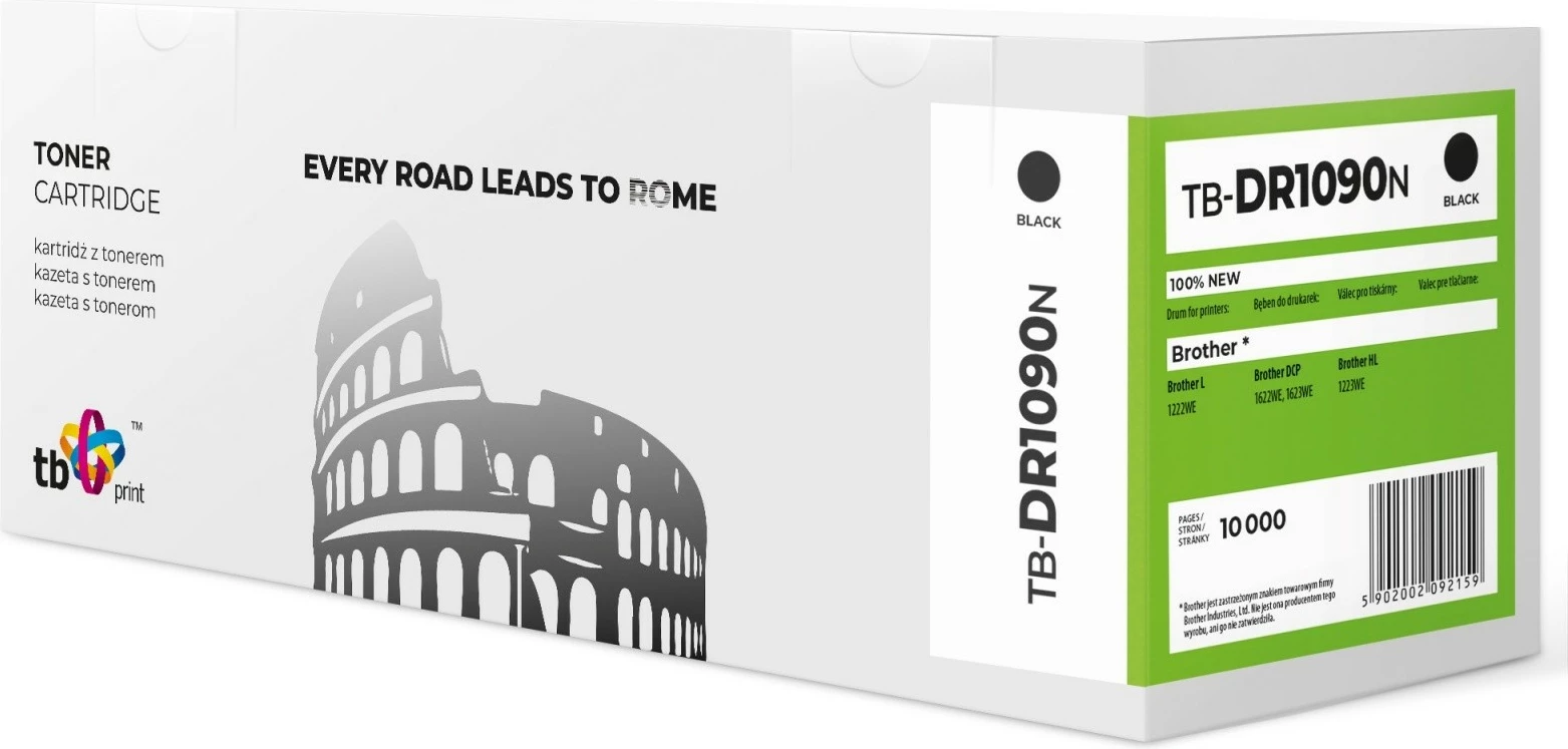 Drum printeri TB Print TB-DR1090N për Brother, i zi
