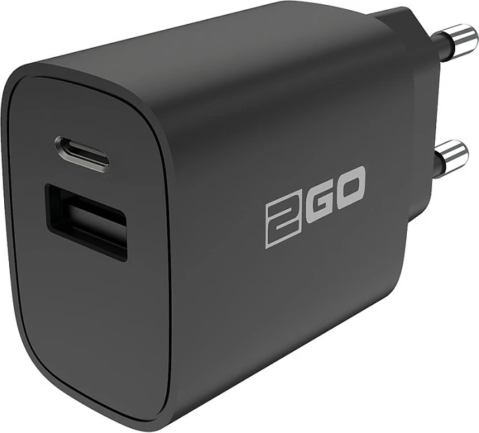 Karikues 2GO 20W, 2 porta USB-A + USB-C, USB PD, i zi