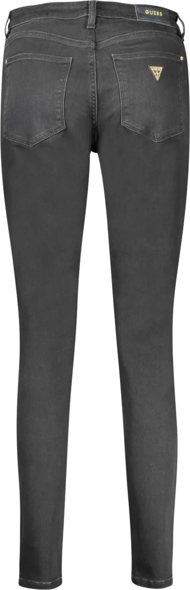 Pantallona xhins për femra GUESS JEANS skinny, të zeza [Madhësia: W25 L29]