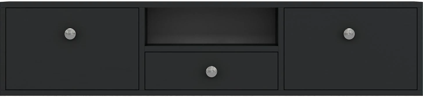 Komodë TV, Skye Decor, anthracite, silver, 1301-DROP-1