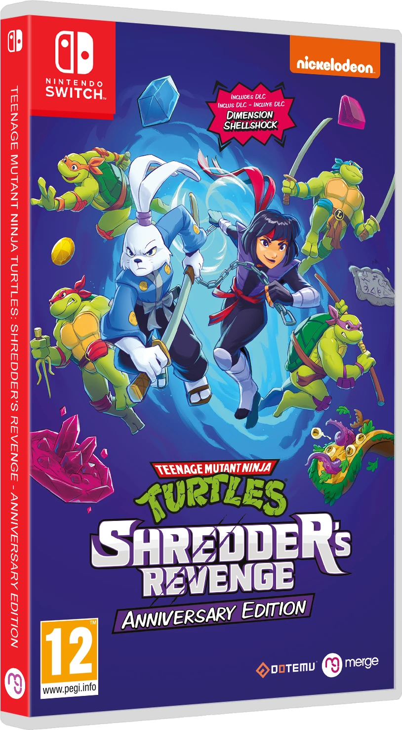 Lojë Nintendo Switch Merge Games Teenage Mutant Ninja Turtles: Shredder's Revenge Anniversary Edition (me DLC Dimension Shellshock)