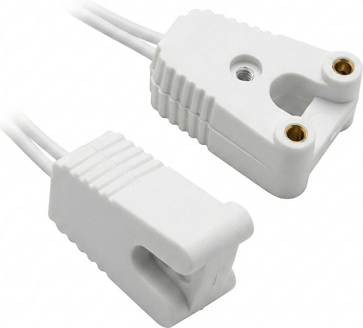 Adapter LED Synergy21 për tub T8, i bardhë