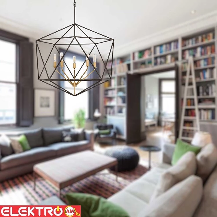 Abazhur klasik 5 llampa