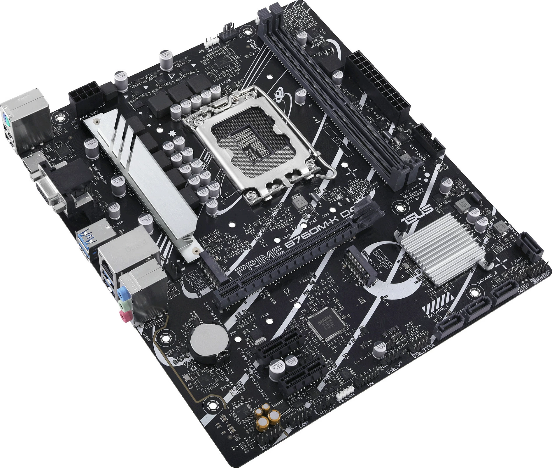 Pllakë amë ASUS PRIME B760M-K D4, LGA 1700, DDR4, micro ATX