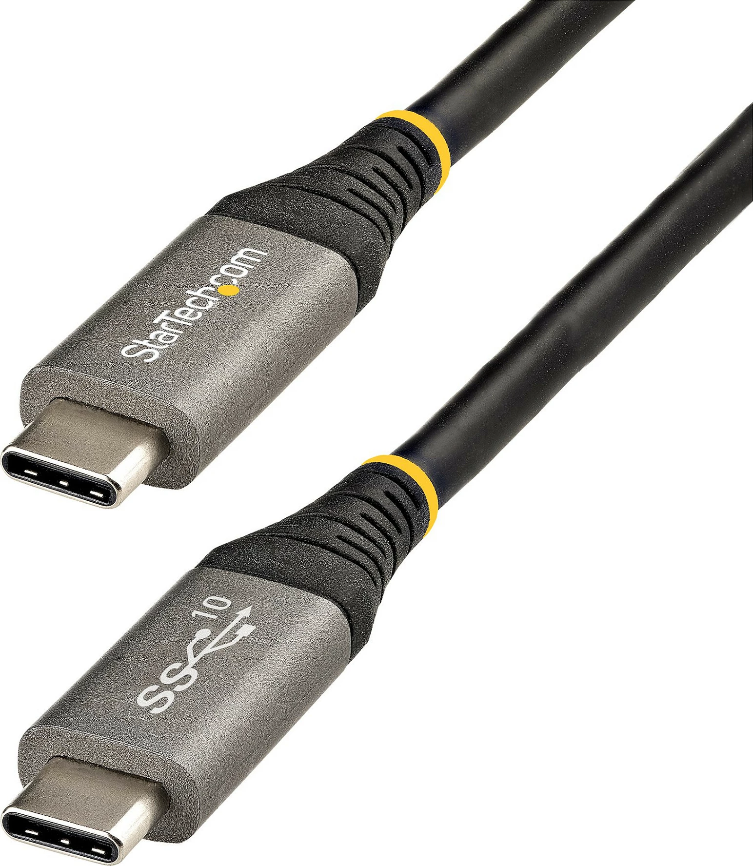 Kabll USB-C StarTech USB31CCV1M, 1 m, 10Gbps, PD 100W (5A), DP Alt Mode, zi/gri