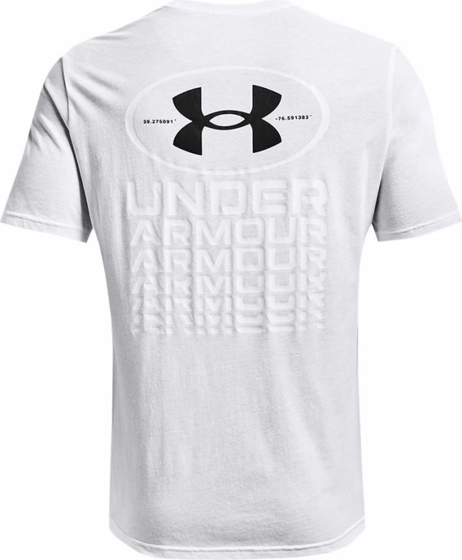 Maicë Under Armour për meshkuj, e bardhë