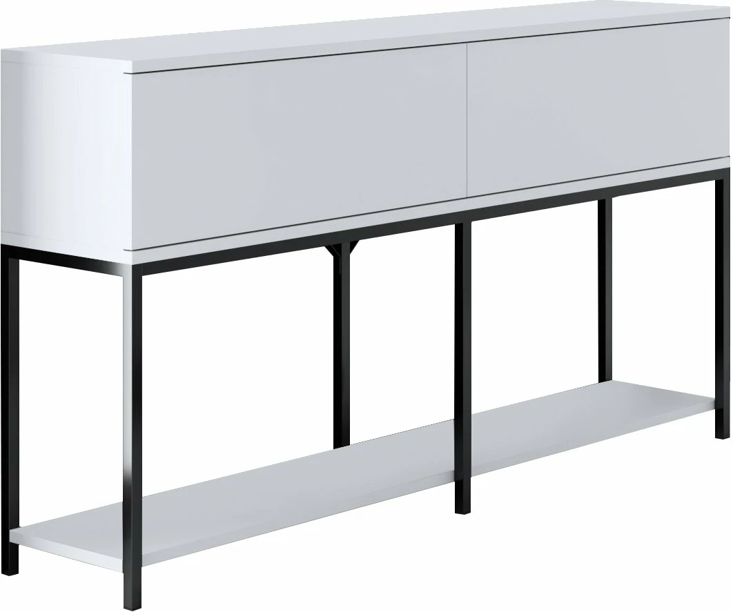 Set mobiljesh për dhomë dite, Hanah Home Lord, e zezë dhe e bardhë