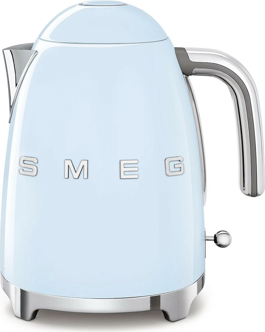 Ibrik elektrik SMEG KLF03PBEU, 1.7L, 2400W, pastel blu