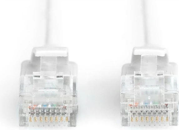 Kabllo rrjeti Digitus Cat6, 1m, RJ-45, gri