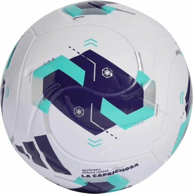 Top futbolli adidas Queens League KE8232, e bardhë, e gjelbër, e purpurt [Madhësia: 5]