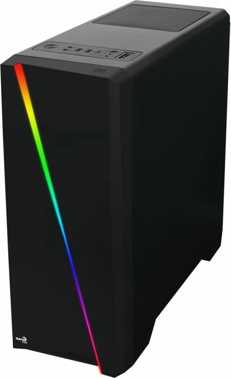 Kuti kompjuteri Aerocool PGS CYLON, e zezë
