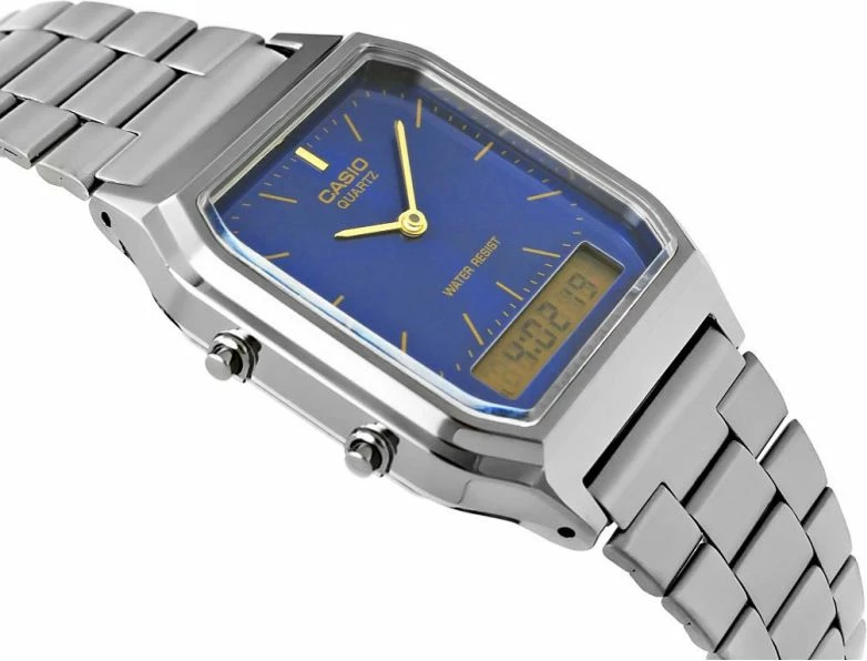 Orë dore për femra Casio, titanium