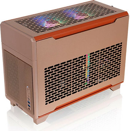 Kasë Thermaltake TR100 Mini-ITX Mini Tower, SFX/SFX-L, Gravel Sand