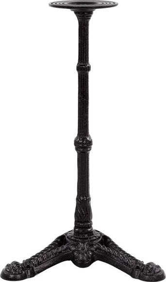 Bazë tavoline prej gize, ngjyrë e zezë, FH441, 43x43