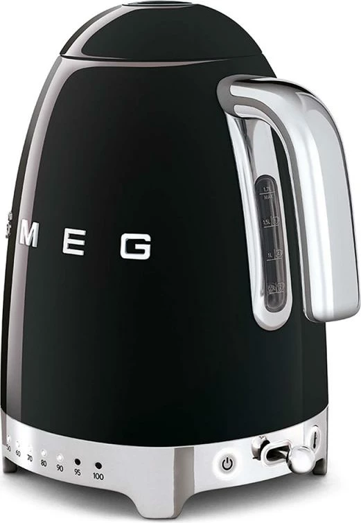 Çajnik elektrik SMEG KLF04BLEU, rregullim temperature, i zi