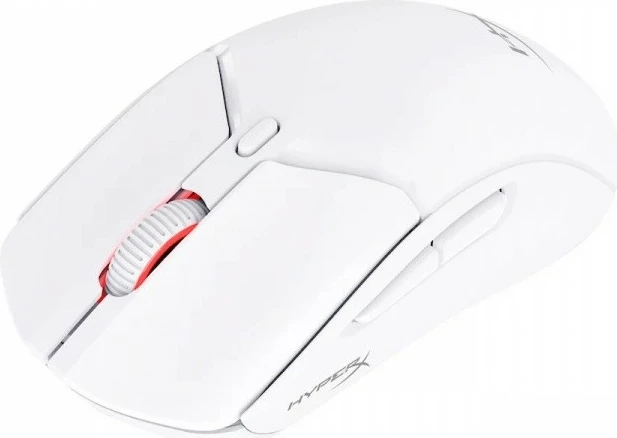 Maus HyperX Pulsefire Haste 2 6N0A9AA, pa kabllo, 26K DPI, 6 butona, 61 g, RGB, e bardhë
