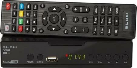 Tuner TV Blow 4625FHD, DVB-T/DVB-T2 Full HD, HDMI, USB, HEVC, i zi
